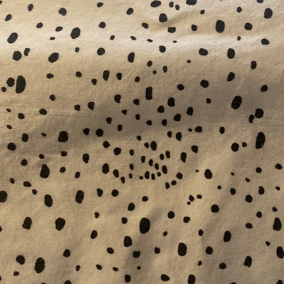 Opalhouse Bedding Opal House Black White Dot Twin Flat Sheet Poshmark